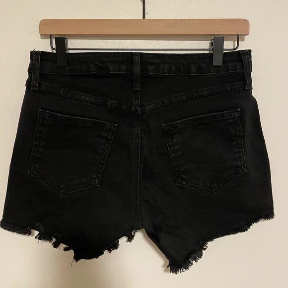 Just Black Size 27 Ancil Frayed Hem Short - Picture 4 of 8